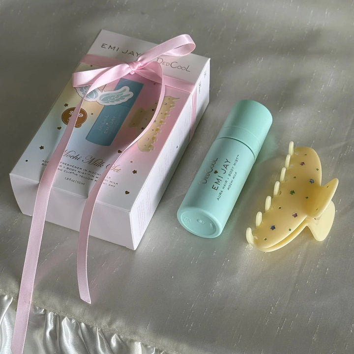 DedCool x Emi Jay Mochi Milk Gift Set in Yellow Mochi Sky