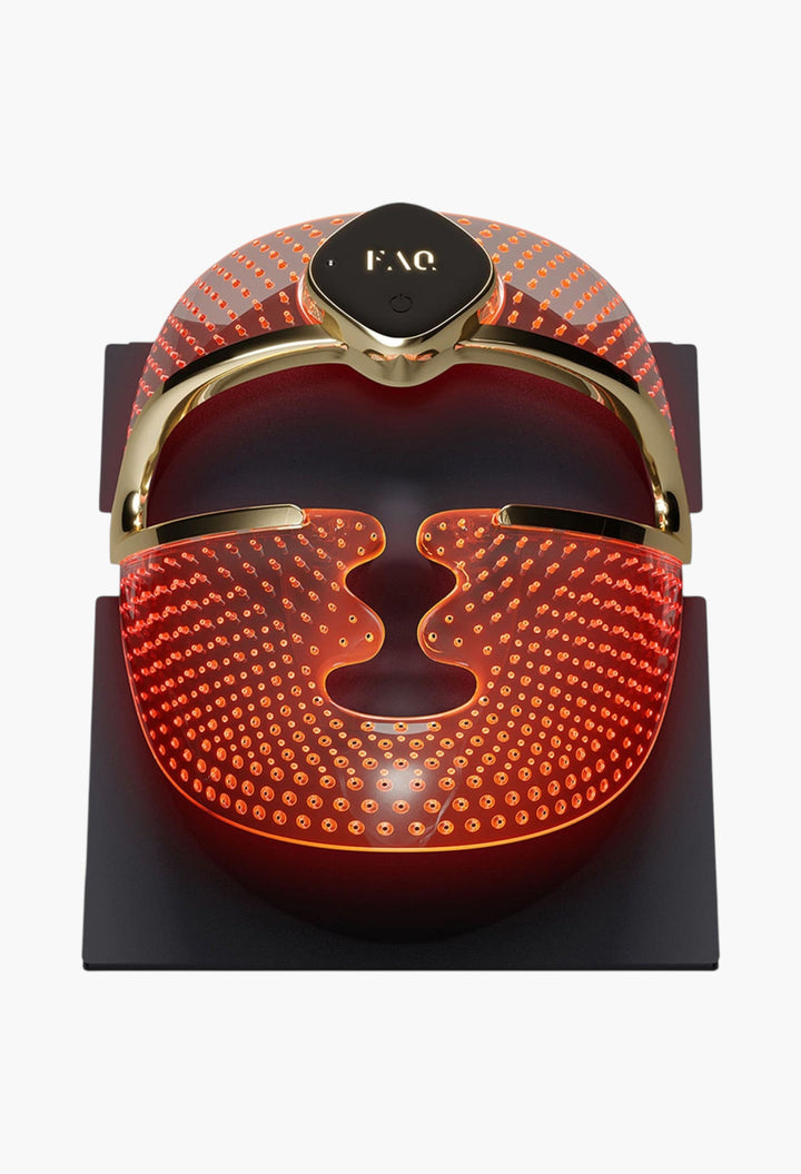 FAQ™ 202 Wireless Silicone 7 LED Light + NIR AntiAgeing Face Mask Treatment