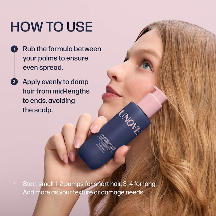 Damage Repair & Shine Leave in Conditioner - GLAM MODA