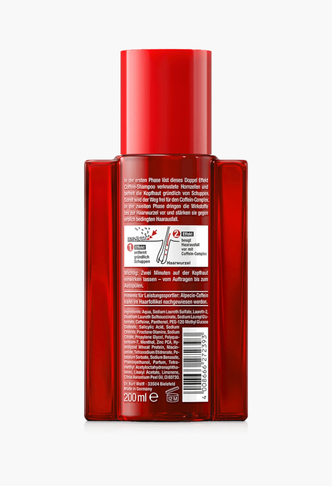 Double Effect Caffeine Shampoo - GLAM MODA