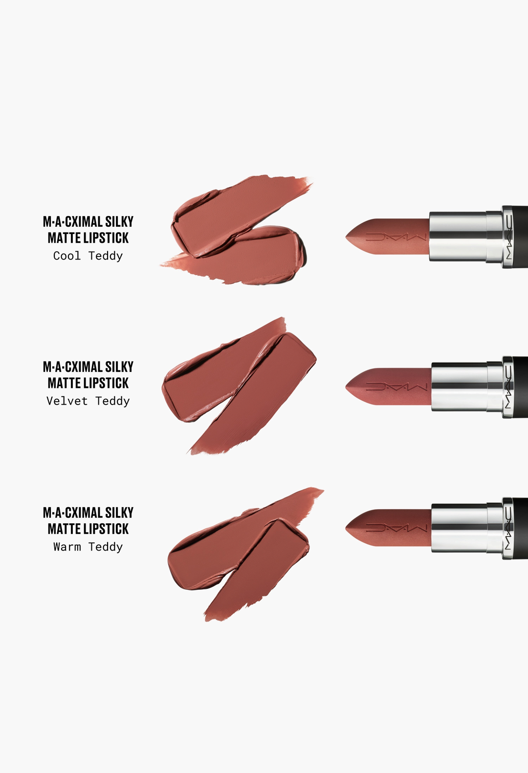 MAC Cosmetics Teddy Party Mini Lip Trio
