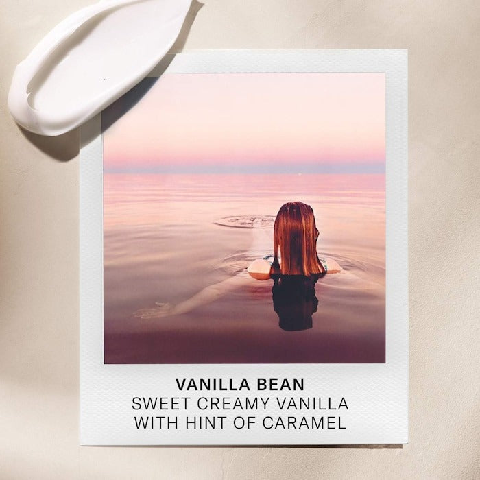 Vanilla Bean - Whipped Argan Oil Refillable Firming Body Butter Jar - GLAM MODA