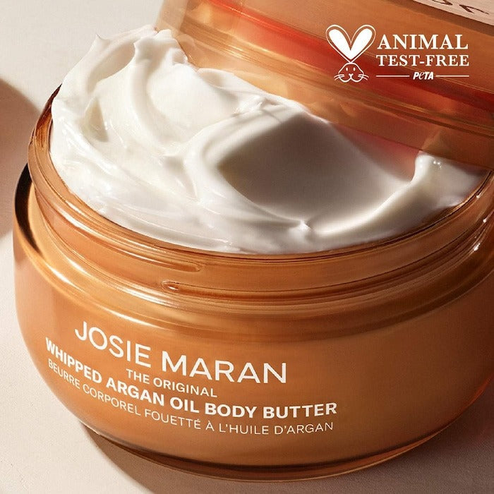 Vanilla Bean - Whipped Argan Oil Refillable Firming Body Butter Jar - GLAM MODA