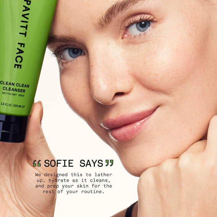Clean Gentle Gel Foaming Cleanser angle view
