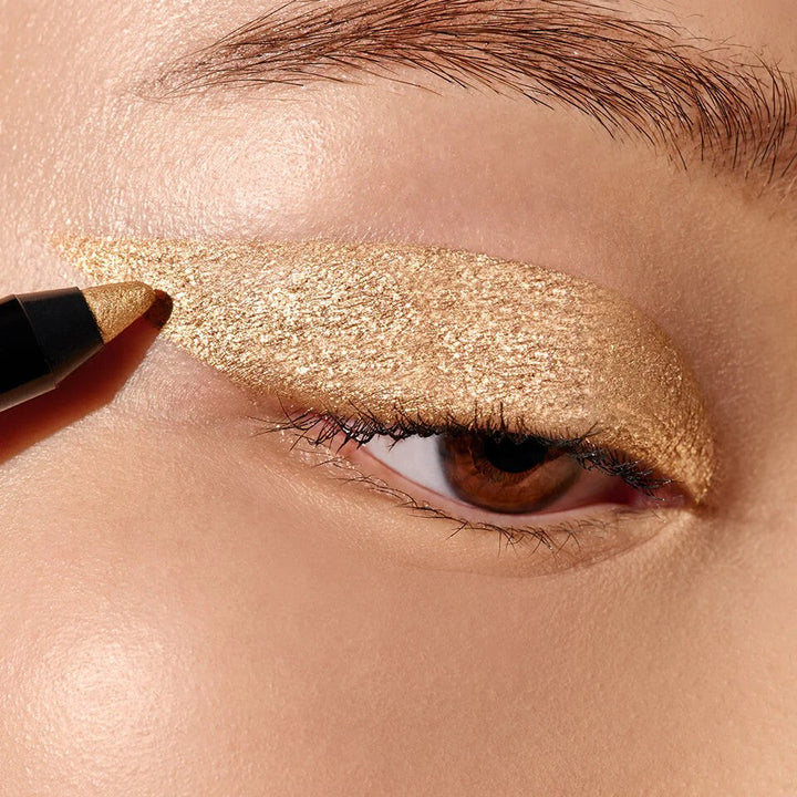 Gold Lamé - Satin Kajal Liner Longwear Waterproof Eyeliner - GLAM MODA