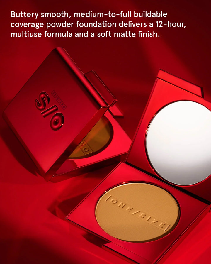 Medium 2 (NR)-Turn Up The Base Versatile Powder Foundation - GLAM MODA