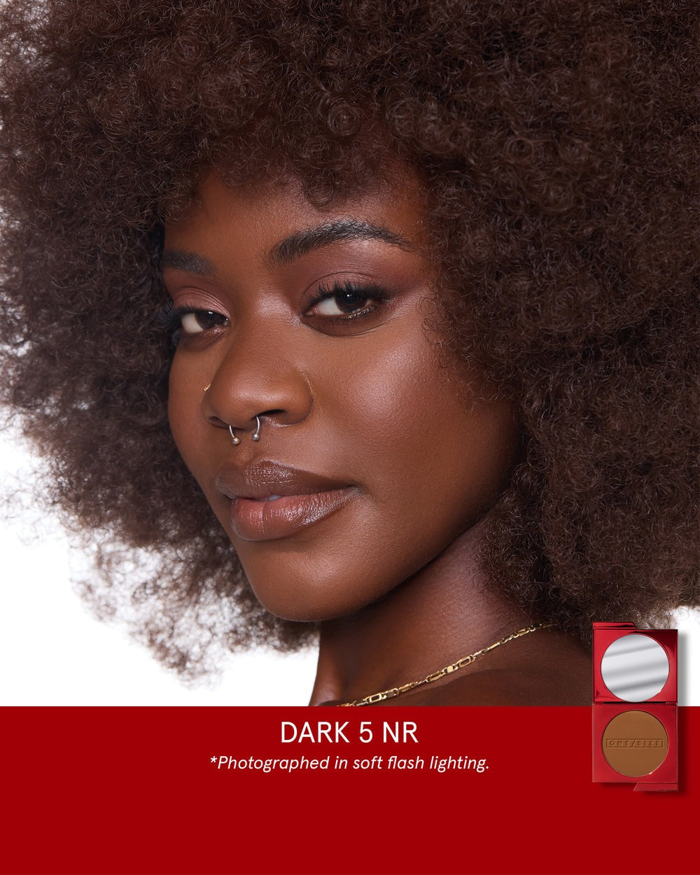 Dark 5 NR - Turn Up the Base Versatile Powder Foundation - GLAM MODA