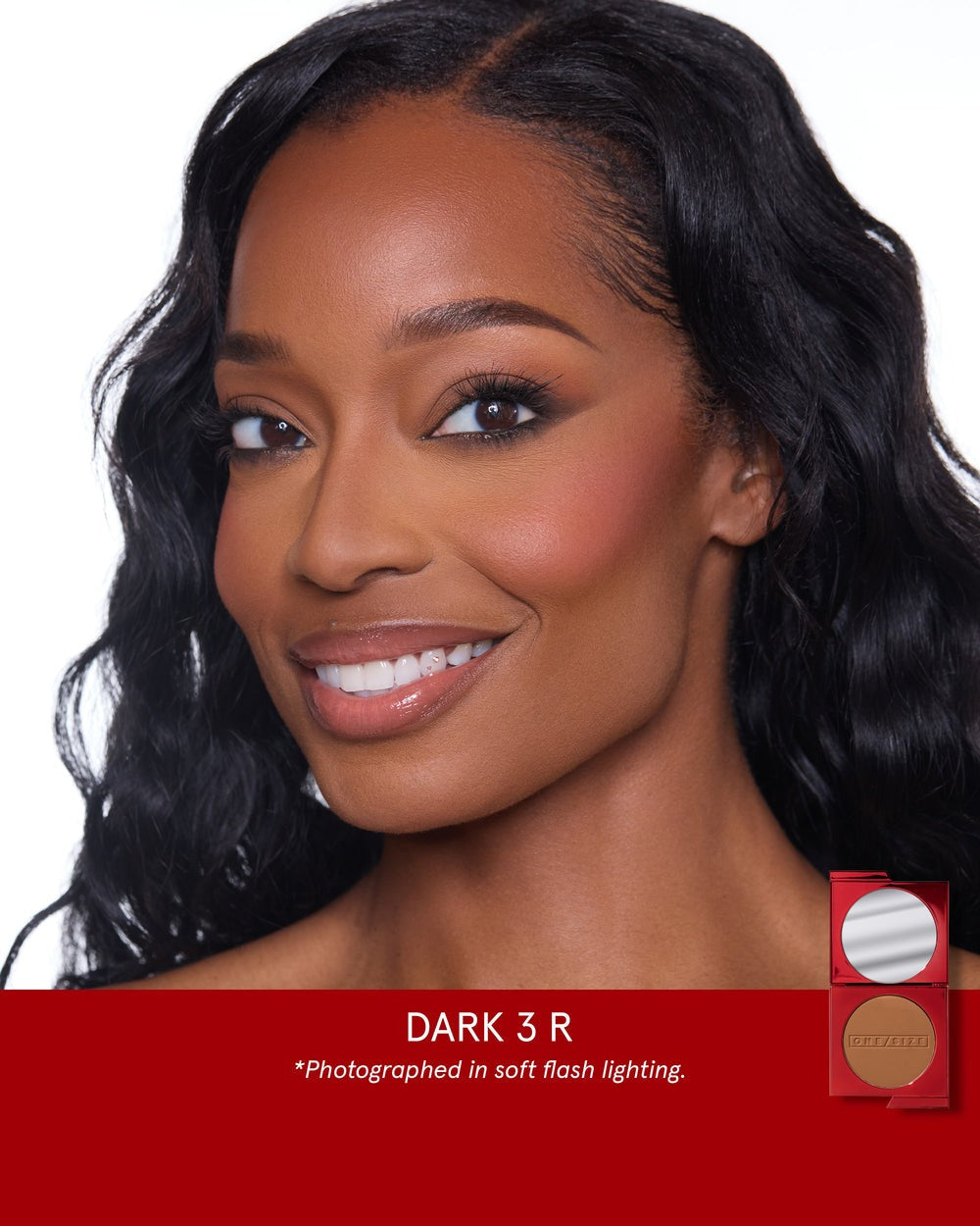 Dark 3 R - Turn Up the Base Versatile Powder Foundation - GLAM MODA